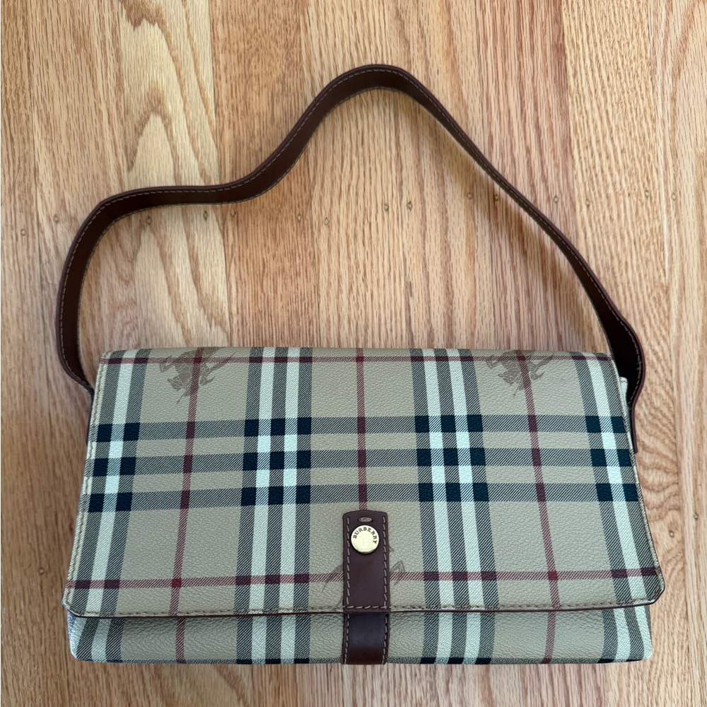 Burberry London Haymarket Check Shoulder Bag